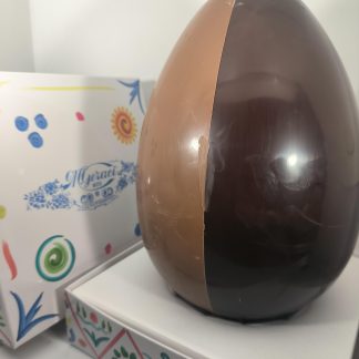 Uovo di Cioccolato metà fondente e metà al latte (700gr)
